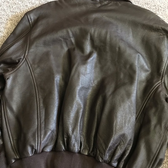 A2 leather jacket 464th Fighter Squadron, 507th Bomber Group, 7th Air Force - Picture 2 of 5